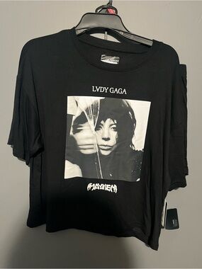 Lady Gaga Mayhem shorts and shirt set